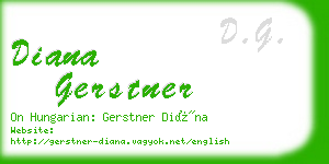 diana gerstner business card